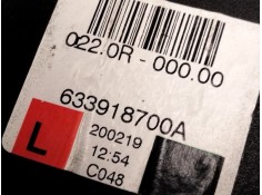 Recambio de cinturon seguridad trasero izquierdo para renault grand scénic iv (r9_) 1.3 tce 140 referencia OEM IAM 633918700A   2