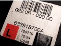 CINTURON SEGURIDAD TRASERO IZQUIERDO 633918700A 