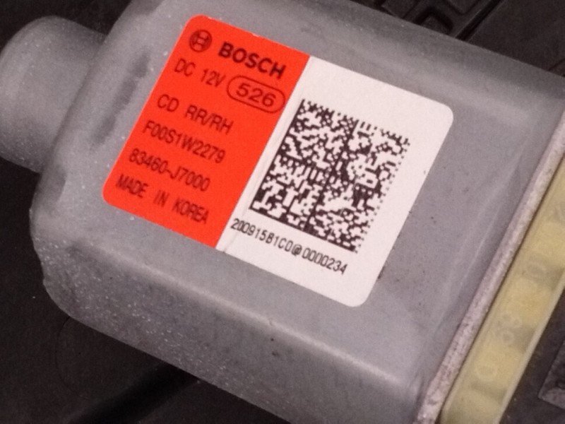 Recambio de elevalunas trasero derecho para kia ceed (cd) 1.6 crdi 136 referencia OEM IAM 9470000200  