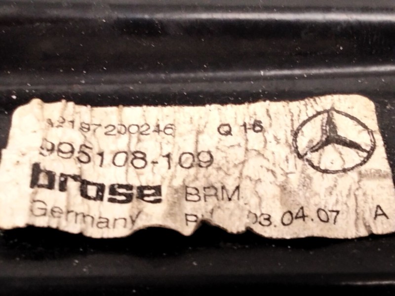 Recambio de elevalunas delantero derecho para mercedes-benz cls (c218) cls 350 cdi / d (218.323) referencia OEM IAM A2197200246 