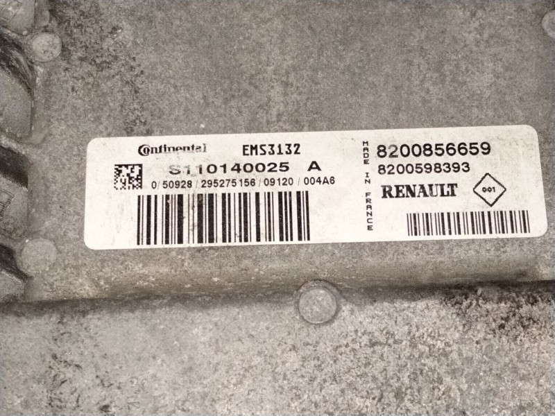 Recambio de centralita motor uce para dacia sandero 1.4 (bs0c, bs0a, bs0g, bs1f, bs0e) referencia OEM IAM 8200856659  