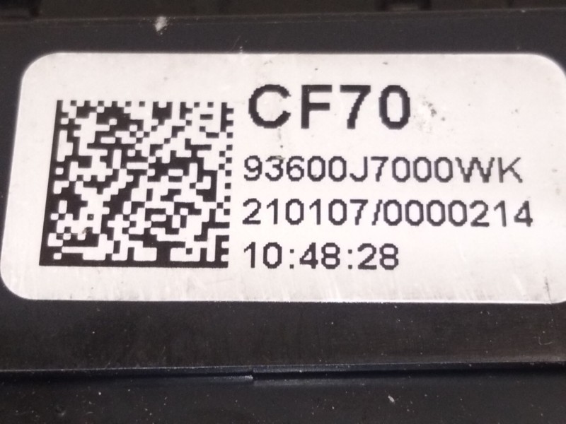 Recambio de warning para kia ceed (cd) 1.6 crdi 136 referencia OEM IAM 93600J7000  