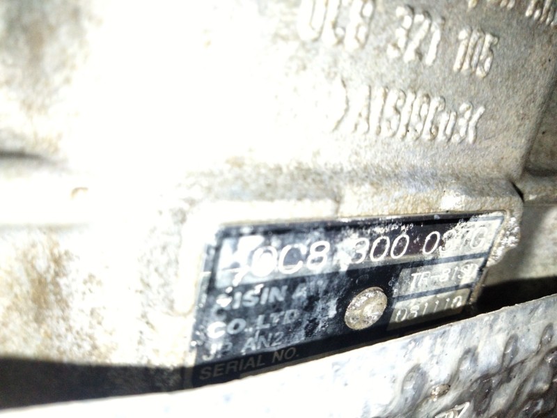 Recambio de caja cambios para volkswagen touareg (7la, 7l6, 7l7) 3.0 v6 tdi referencia OEM IAM 0C8300037  