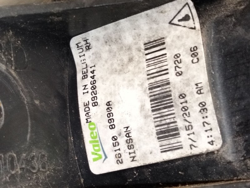 Recambio de faro antiniebla derecho para renault koleos i (hy_) 2.0 dci (hy0k) referencia OEM IAM 261508990A  