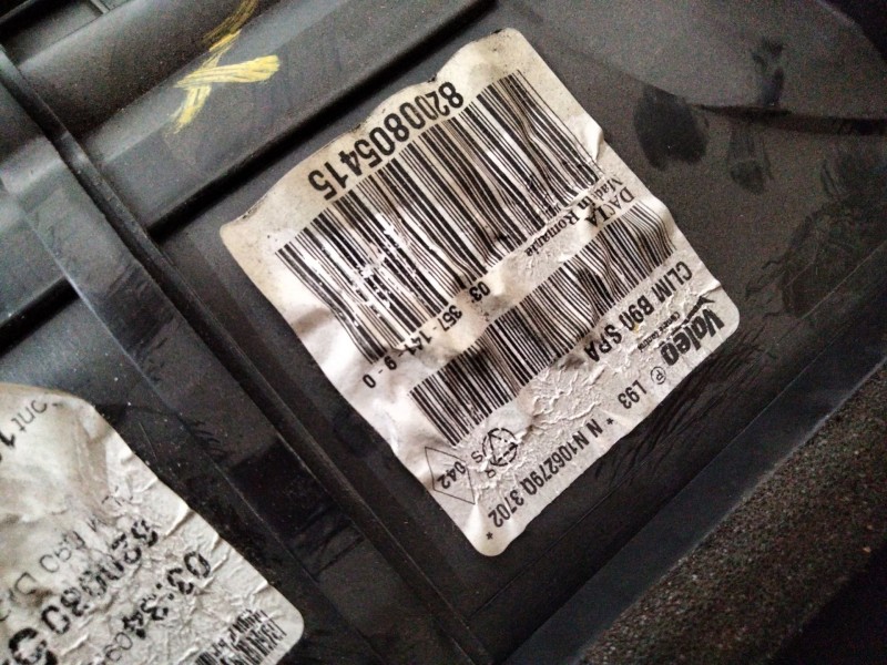 Recambio de calefaccion entera normal para dacia sandero 1.4 (bs0c, bs0a, bs0g, bs1f, bs0e) referencia OEM IAM 8200805415  