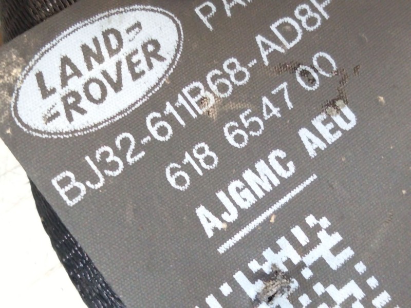 Recambio de cinturon seguridad trasero derecho para land rover range rover evoque (l538) 2.2 d referencia OEM IAM BJ32611B68  