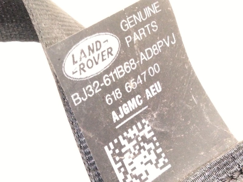 Recambio de cinturon seguridad trasero izquierdo para land rover range rover evoque (l538) 2.2 d referencia OEM IAM BJ32611B68  