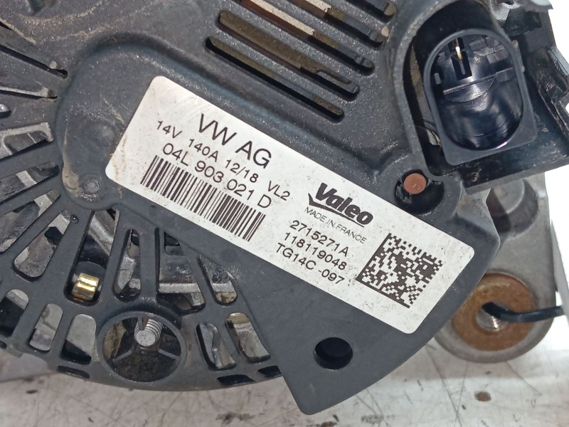 Recambio de alternador para skoda octavia iii combi (5e5, 5e6) 1.2 tsi referencia OEM IAM 04L903021D  