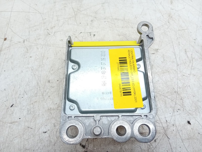Recambio de centralita airbag para renault koleos i (hy_) 2.0 dci (hy0k) referencia OEM IAM 608371100B  
