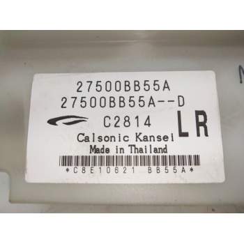 Recambio de mando calefaccion aire acondicionado para nissan qashqai i (j10, nj10) 1.6 dci referencia OEM IAM  27500BB55AD 