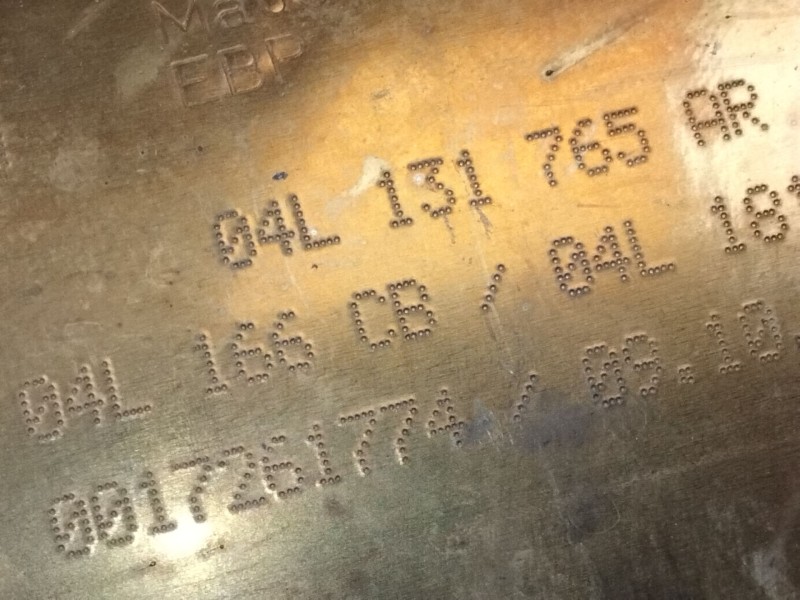 Recambio de filtro de particulas para volkswagen tiguan (5n_) 2.0 tdi 4motion referencia OEM IAM 5Q0131705 04L131765 