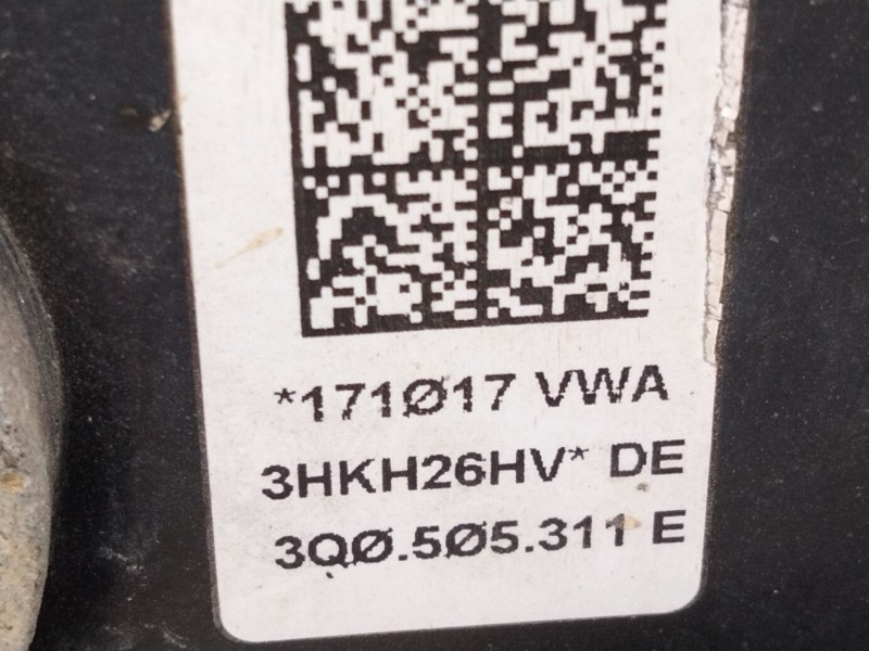 Recambio de brazo suspension inferior trasero izquierdo para volkswagen tiguan (5n_) 2.0 tdi 4motion referencia OEM IAM 3Q050531