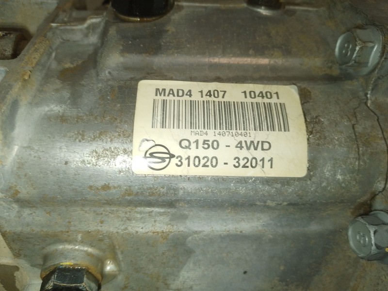 Recambio de caja cambios para ssangyong rexton w / rexton 2.0 xdi referencia OEM IAM Q150  