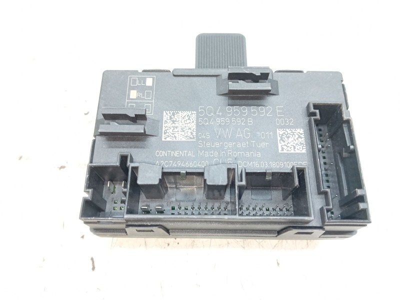 Recambio de modulo control puerta para skoda octavia iii combi (5e5, 5e6) 1.2 tsi referencia OEM IAM 5Q4959592E  