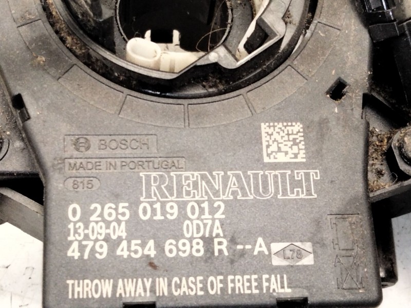 Recambio de anillo airbag para dacia dokker monospace (ke_) 1.5 dci (keaj, keah) referencia OEM IAM 479454698  