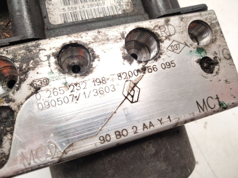 Recambio de abs para dacia sandero 1.4 (bs0c, bs0a, bs0g, bs1f, bs0e) referencia OEM IAM 8200756095  