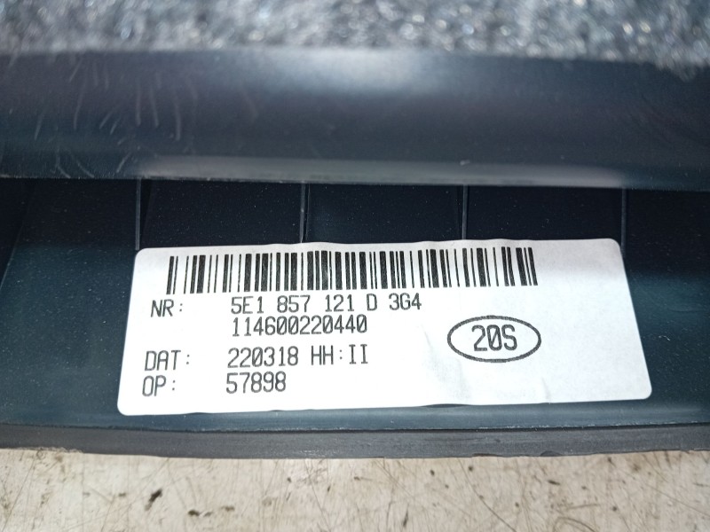 Recambio de guantera para skoda octavia iii combi (5e5, 5e6) 1.2 tsi referencia OEM IAM 5E1857121D  