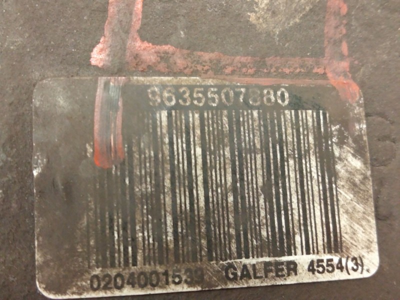 Recambio de pinza freno delantera izquierda para peugeot 307 (3a/c) 2.0 hdi 110 referencia OEM IAM 9635507880  