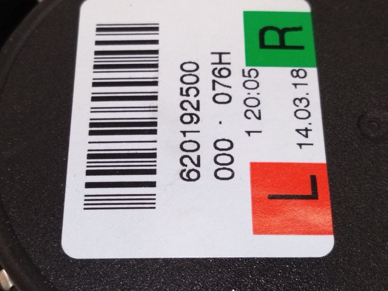 Recambio de cinturon seguridad trasero derecho para skoda octavia iii combi (5e5, 5e6) 1.2 tsi referencia OEM IAM 620192500  