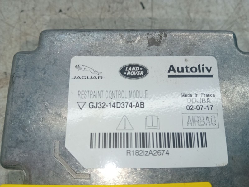 Recambio de centralita airbag para land rover range rover evoque (l538) 2.0 d referencia OEM IAM BJ3214D374AB  