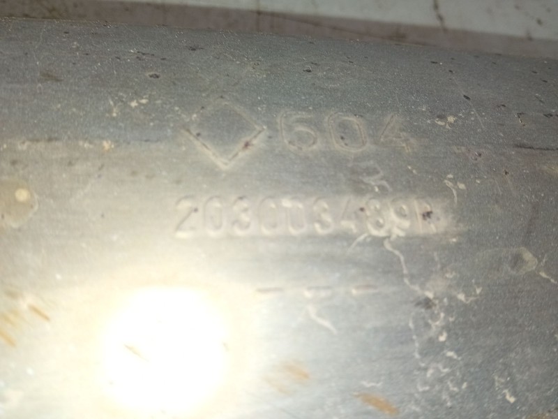 Recambio de tubo escape central para renault megane iv sport tourer (k9a/m/n_) 1.2 tce 130 (k9mr) referencia OEM IAM 200101678R 