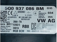 Recambio de modulo confort para skoda octavia iii combi (5e5, 5e6) 1.2 tsi referencia OEM IAM 5Q0937086   2