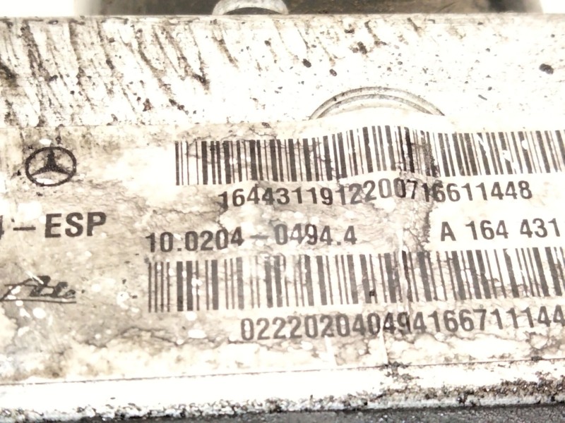 Recambio de abs para mercedes-benz clase m (w164) ml 350 4-matic (164.186) referencia OEM IAM A1644311912  