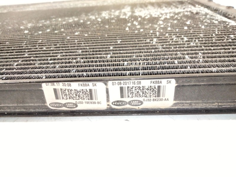 Recambio de radiador agua adicional para land rover range rover evoque (l538) 2.0 d referencia OEM IAM GJ328K230  