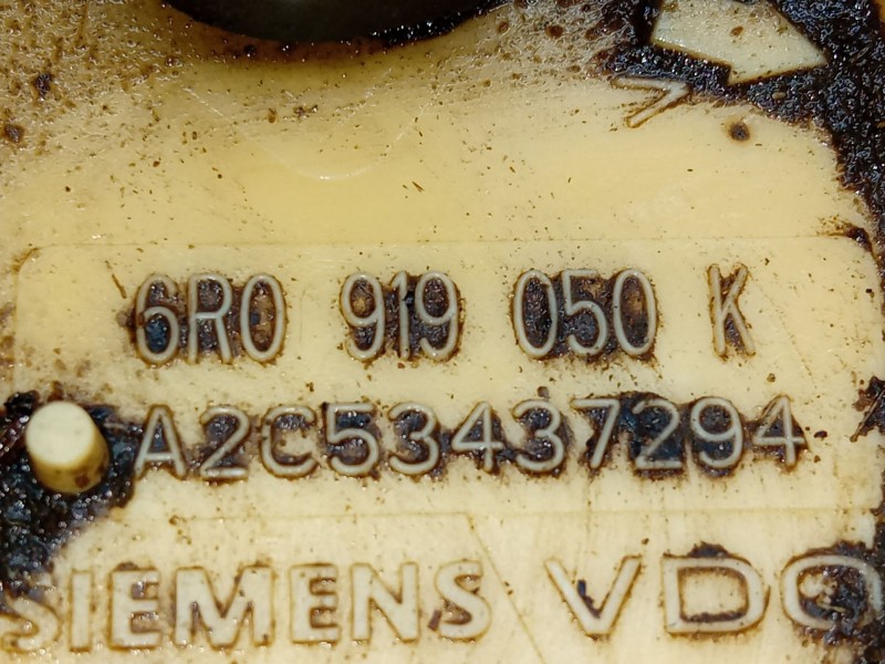 Recambio de aforador para skoda spaceback (5h) active referencia OEM IAM 6R0919050K  