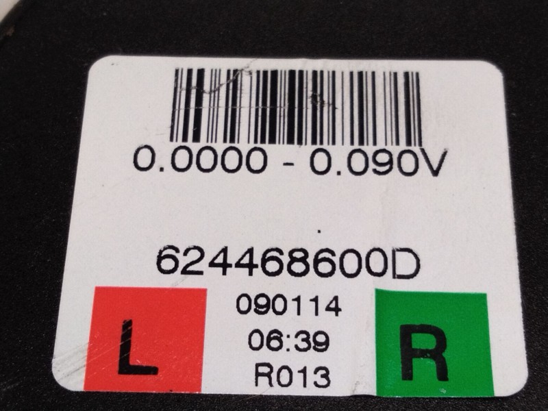 Recambio de cinturon seguridad trasero derecho para skoda spaceback (5h) active referencia OEM IAM 624468600  