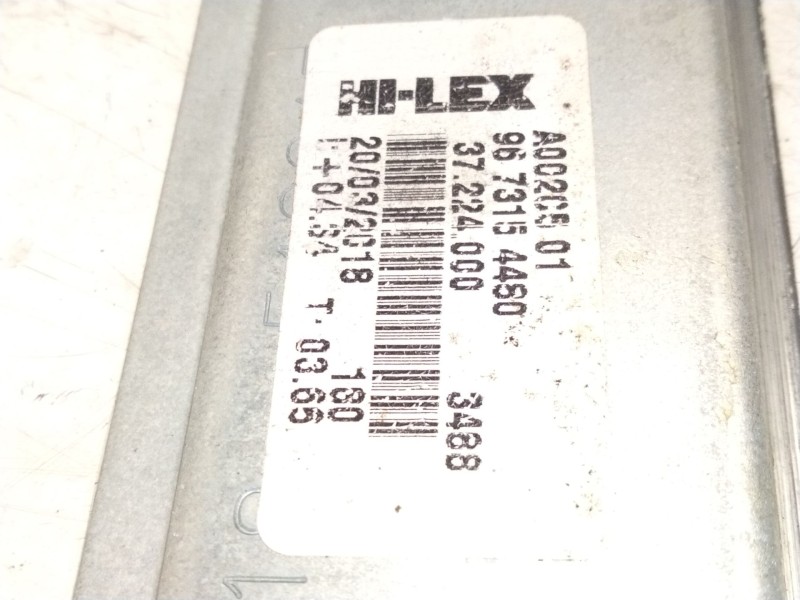 Recambio de elevalunas delantero izquierdo para peugeot 208 i (ca_, cc_) 1.6 hdi / bluehdi 75 referencia OEM IAM 9673154480  