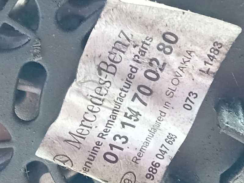 Recambio de alternador para mercedes-benz cls (c218) cls 350 cdi / d (218.323) referencia OEM IAM   