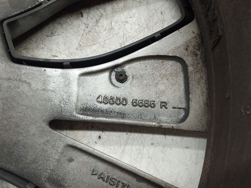 Recambio de llanta aluminio para renault grand scénic iv (r9_) 1.3 tce 140 referencia OEM IAM 403006686R  