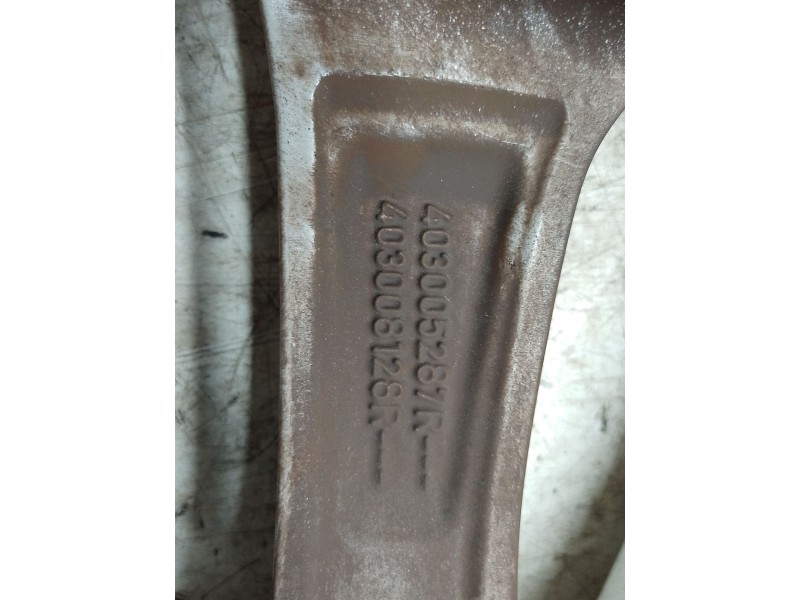 Recambio de llanta aluminio para renault zoe furgoneta/hatchback (bfm_) electric (bfma, bfmb) referencia OEM IAM 403005287R  