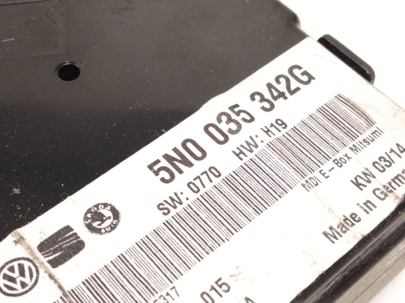 Recambio de modulo electronico para skoda spaceback (5h) active referencia OEM IAM 5N0036342  