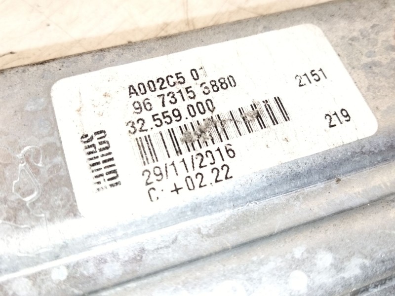 Recambio de elevalunas trasero derecho para peugeot 208 i (ca_, cc_) 1.6 hdi / bluehdi 75 referencia OEM IAM   