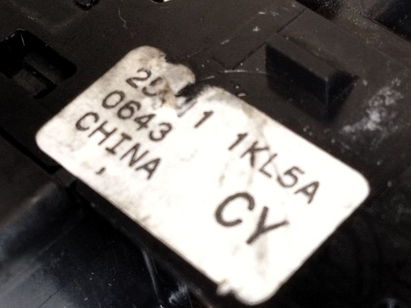 Recambio de mando elevalunas trasero izquierdo para nissan juke (f15) 1.5 dci referencia OEM IAM   