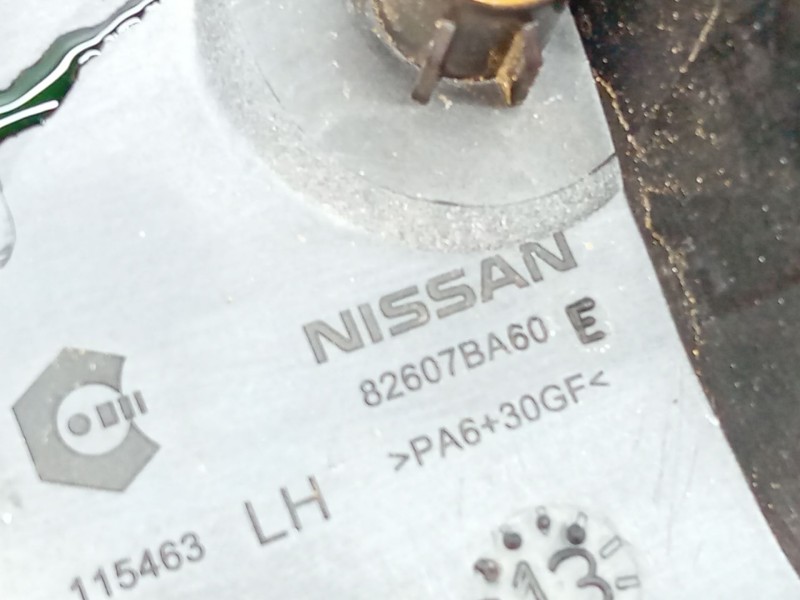 Recambio de maneta exterior trasera izquierda para nissan juke (f15) 1.5 dci referencia OEM IAM   