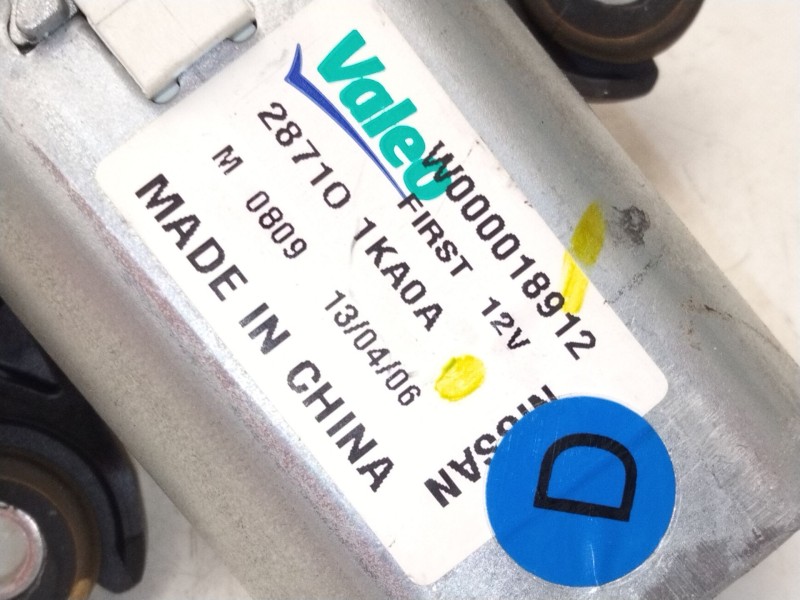 Recambio de motor limpia trasero para nissan juke (f15) 1.5 dci referencia OEM IAM 287101KA0A  