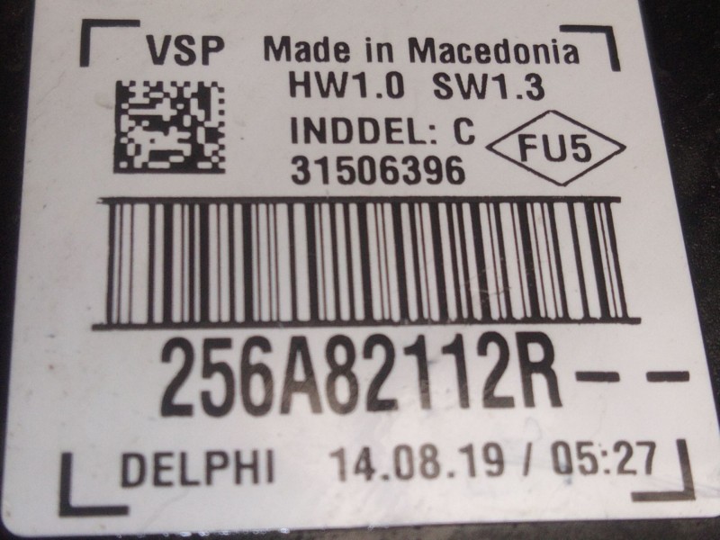 Recambio de alarma electronica para renault zoe furgoneta/hatchback (bfm_) electric (bfma, bfmb) referencia OEM IAM 256A82112R  