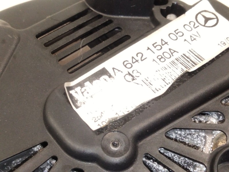 Recambio de alternador para mercedes-benz clase m (w164) ml 350 4-matic (164.186) referencia OEM IAM A6421540502  