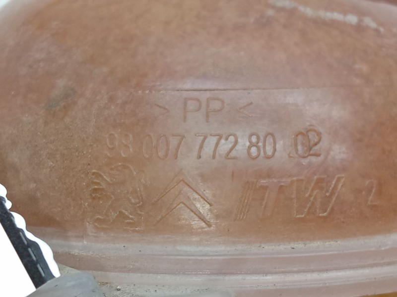 Recambio de deposito expansion para peugeot 208 i (ca_, cc_) 1.6 hdi / bluehdi 75 referencia OEM IAM 980077728002  