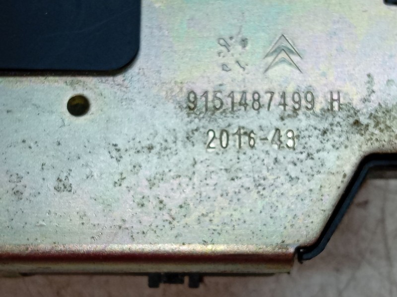 Recambio de cerradura maletero / porton para peugeot 208 i (ca_, cc_) 1.6 hdi / bluehdi 75 referencia OEM IAM 9151487499H  