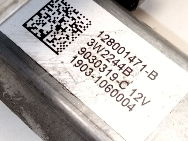 Recambio de elevalunas trasero derecho para renault zoe furgoneta/hatchback (bfm_) electric (bfma, bfmb) referencia OEM IAM 8272