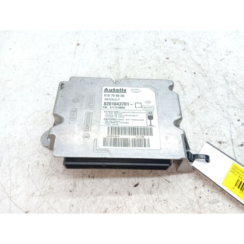 Recambio de centralita airbag para renault clio iii (br0/1, cr0/1) 1.2 16v (br02, br0j, br11, cr02, cr0j, cr11) referencia OEM I