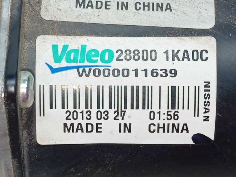 Recambio de motor limpia delantero para nissan juke (f15) 1.5 dci referencia OEM IAM   