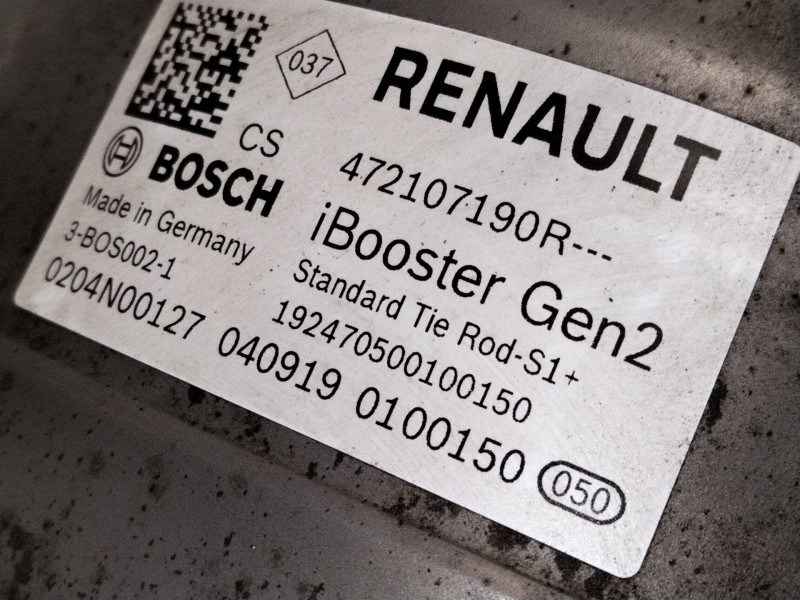Recambio de servofreno para renault zoe furgoneta/hatchback (bfm_) electric (bfma, bfmb) referencia OEM IAM 472107190R  