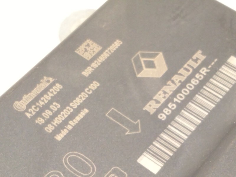 Recambio de centralita airbag para renault zoe furgoneta/hatchback (bfm_) electric (bfma, bfmb) referencia OEM IAM 985100065R  