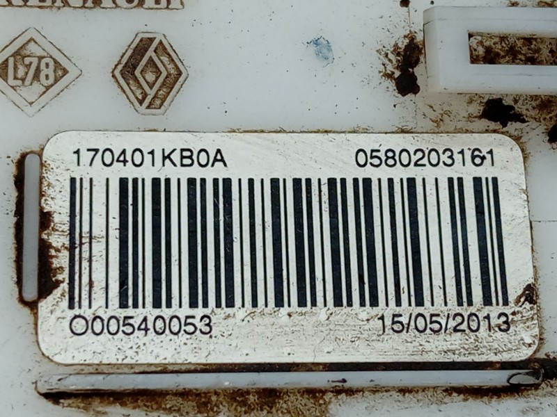 Recambio de aforador para nissan juke (f15) 1.5 dci referencia OEM IAM 170401KB0A  