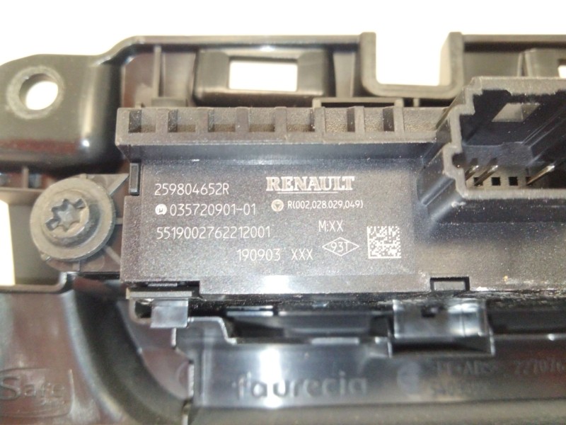 Recambio de mando multifuncion para renault zoe furgoneta/hatchback (bfm_) electric (bfma, bfmb) referencia OEM IAM 259804652R  